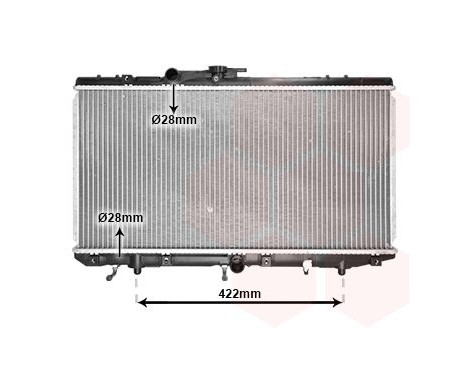 Radiator, engine cooling 53002151 International Radiators, Image 2