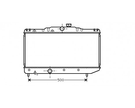 Radiator, engine cooling 53002155 International Radiators