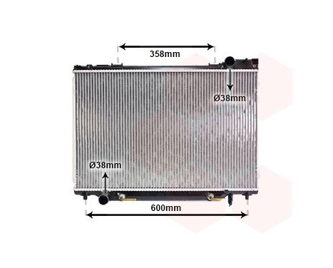 Radiator, engine cooling 53002160 International Radiators, Image 2