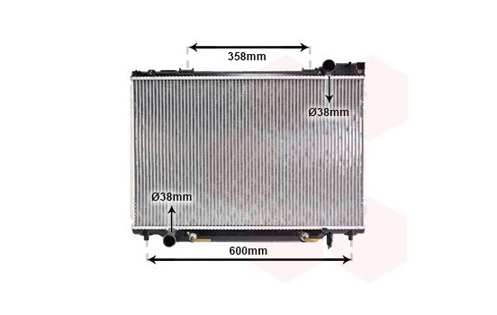 Radiator, engine cooling 53002160 International Radiators, Image 2
