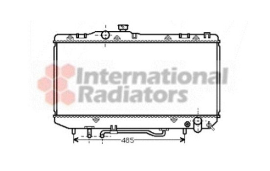 Radiator, engine cooling 53002162 International Radiators, Image 2