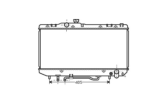 Radiator, engine cooling 53002162 International Radiators
