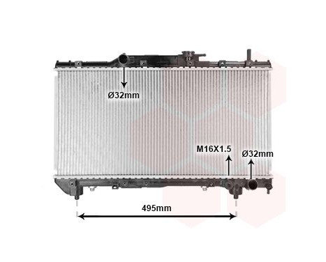 Radiator, engine cooling 53002201 International Radiators Plus, Image 2