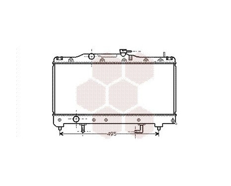 Radiator, engine cooling 53002204 International Radiators, Image 2