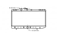 Radiator, engine cooling 53002209 International Radiators