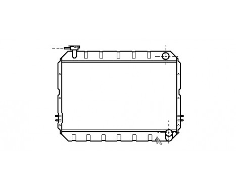 Radiator, engine cooling 53002217 International Radiators