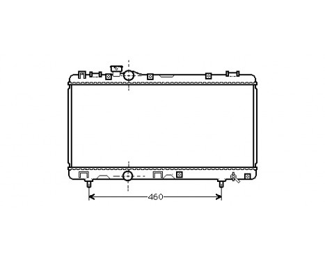 Radiator, engine cooling 53002230 International Radiators