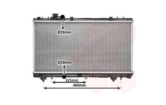 Radiator, engine cooling 53002230 International Radiators, Image 2