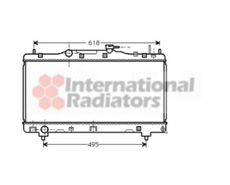 Radiator, engine cooling 53002256 International Radiators, Image 2