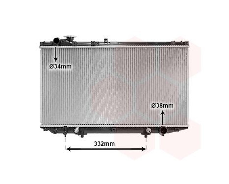 Radiator, engine cooling 53002313 International Radiators, Image 2