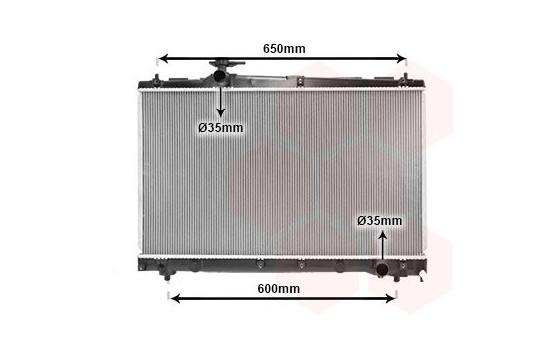 Radiator, engine cooling 53002331 International Radiators, Image 2