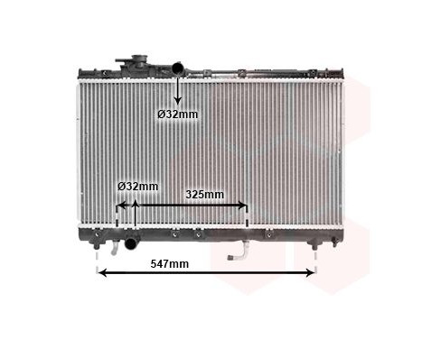 Radiator, engine cooling 53002350 International Radiators, Image 2