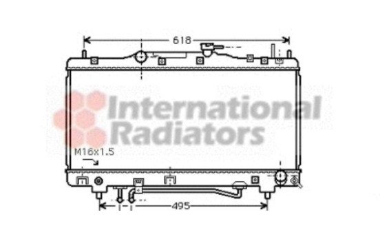 Radiator, engine cooling 53002352 International Radiators, Image 2