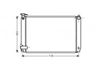Radiator, engine cooling 53002463 International Radiators