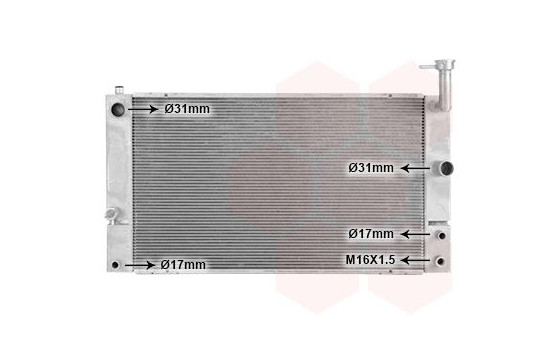 Radiator, engine cooling 53002494 International Radiators, Image 2