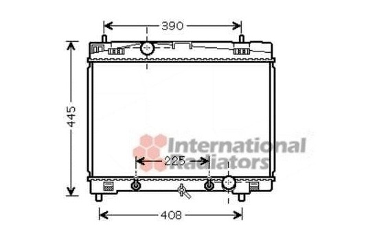 Radiator, engine cooling 53002577 International Radiators, Image 2