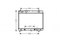 Radiator, engine cooling 53002577 International Radiators