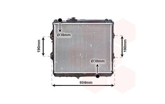 Radiator, engine cooling 53002642 International Radiators, Image 2