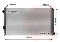 Radiator, engine cooling 53002748 International Radiators