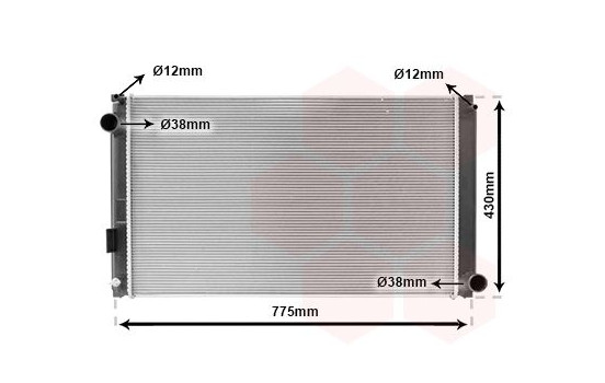 Radiator, engine cooling 53002748 International Radiators