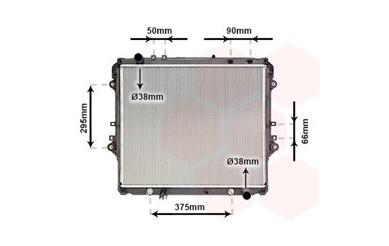 Radiator, engine cooling 54002757 International Radiators
