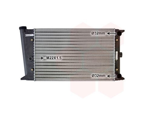 Radiator, engine cooling 58002004 International Radiators, Image 2