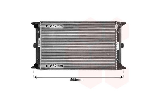 Radiator, engine cooling 58002005 International Radiators, Image 2