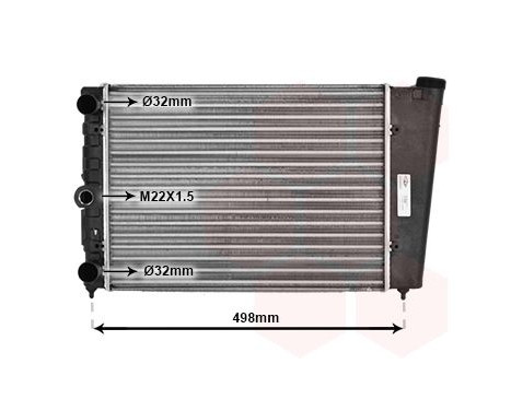 Radiator, engine cooling 58002009 International Radiators, Image 2