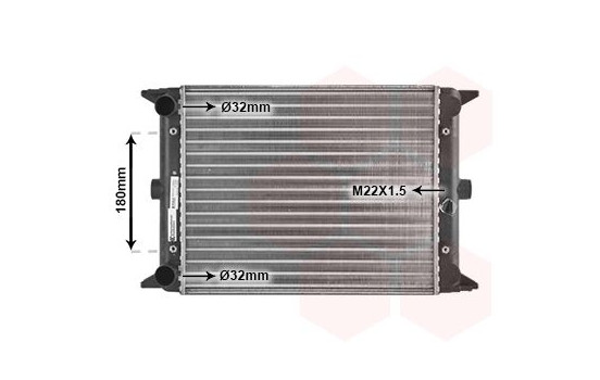 Radiator, engine cooling 58002012 International Radiators, Image 2