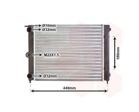 Radiator, engine cooling 58002038 International Radiators, Image 2