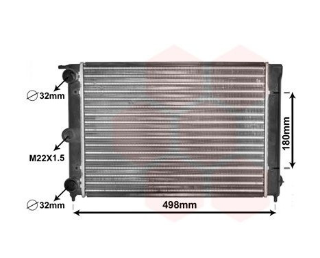 Radiator, engine cooling 58002039 International Radiators