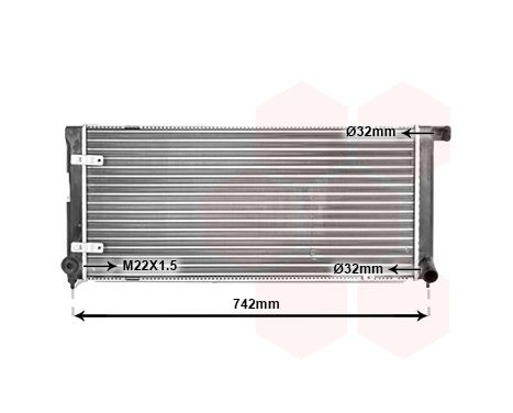 Radiator, engine cooling 58002042 International Radiators, Image 2