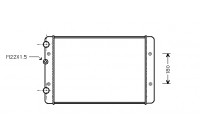 Radiator, engine cooling 58002131 International Radiators
