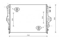 Radiator, engine cooling 58002316 International Radiators Plus