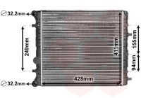 Radiator, engine cooling 58002346 International Radiators