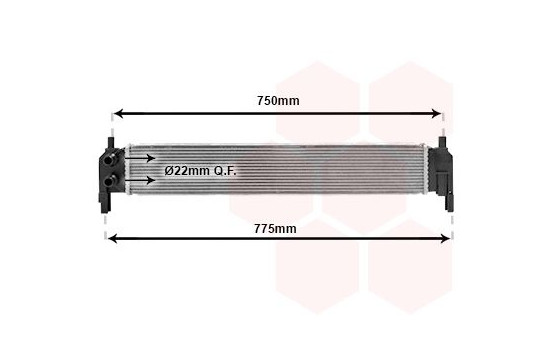 Radiator, engine cooling 58012703 International Radiators