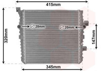 Radiator, engine cooling 58012719 International Radiators