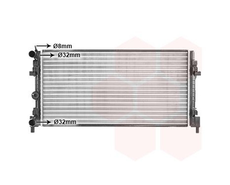 Radiator, engine cooling 58012728 International Radiators