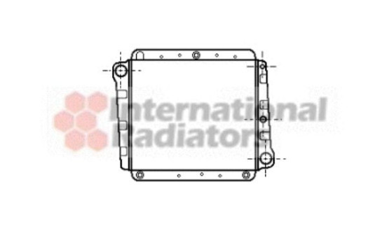 Radiator, engine cooling 59002007 International Radiators, Image 2