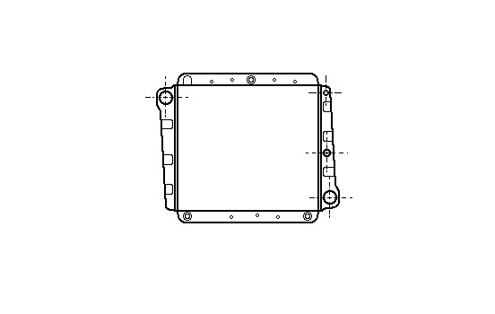 Radiator, engine cooling 59002007 International Radiators