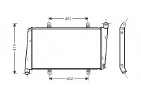 Radiator, engine cooling 59002015 International Radiators