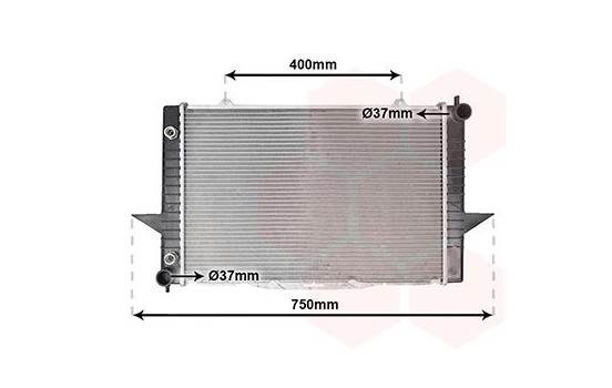 Radiator, engine cooling 59002064 International Radiators, Image 2