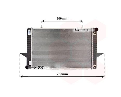 Radiator, engine cooling 59002092 International Radiators, Image 2