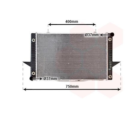 Radiator, engine cooling 59002093 International Radiators, Image 2