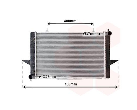 Radiator, engine cooling 59002118 International Radiators, Image 2