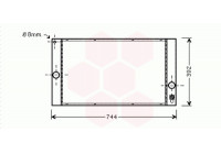 Radiator, engine cooling 59002141 International Radiators