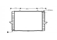 Radiator, engine cooling 59002148 International Radiators