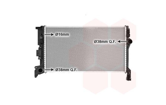 Radiator, engine cooling 59012702 International Radiators