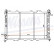 Radiator, engine cooling 60029 Nissens