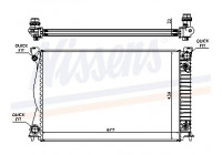 Radiator, engine cooling 60233A Nissens